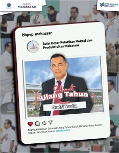 Apresiasi atas Dedikasi dan Kepemimpinan dalam Pengembangan Pelatihan Vokasi dan SDM Unggul